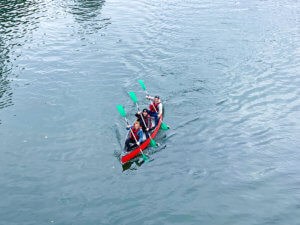 Sport canoe Kayak team building charente france Amil Event