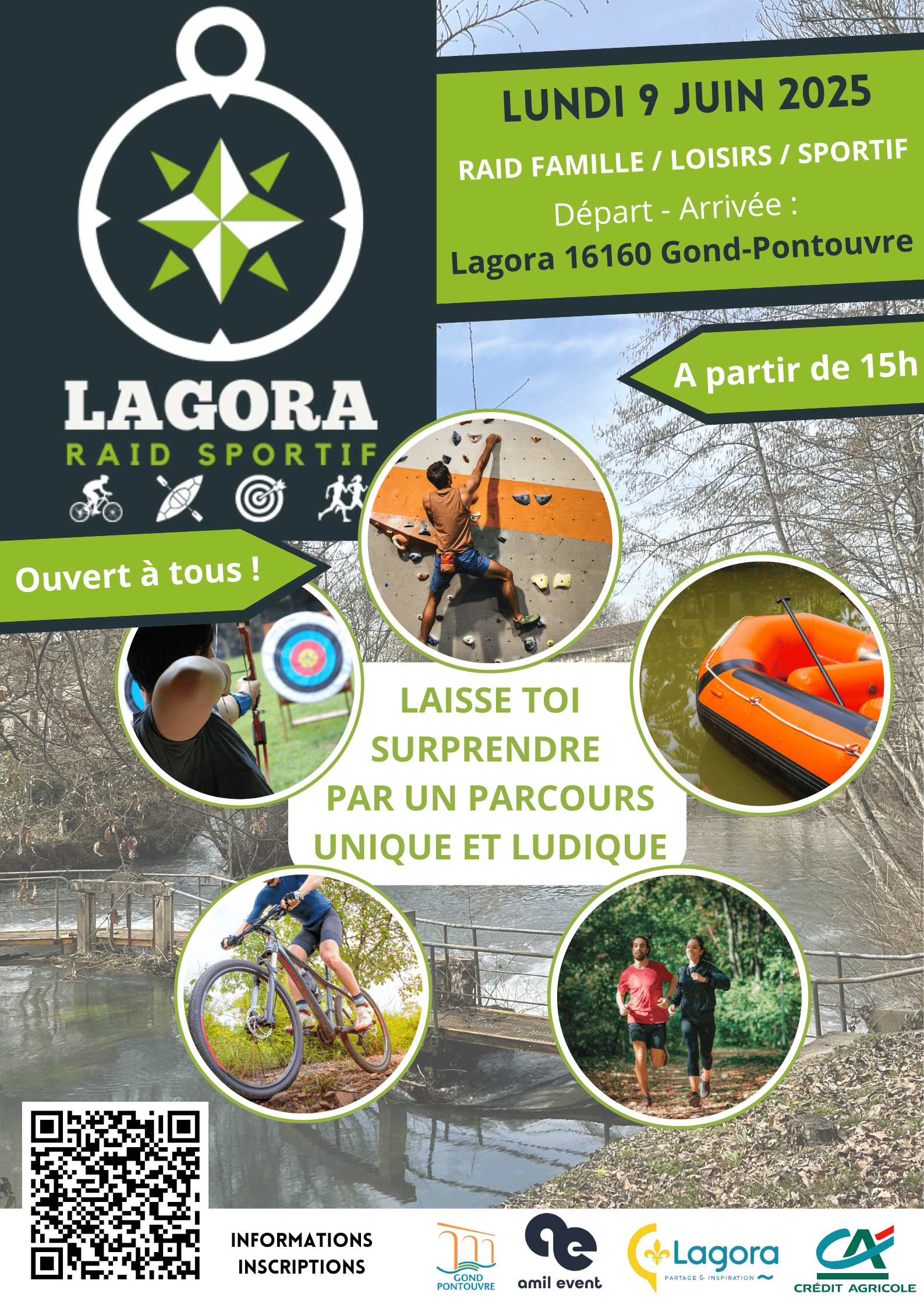 AFFICHE RAID LAGORA-2 La Périgordine